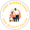Fama Barber Shop and Beauty Salon Logo
